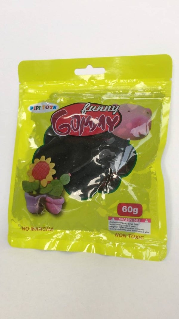 funny gummy zwart