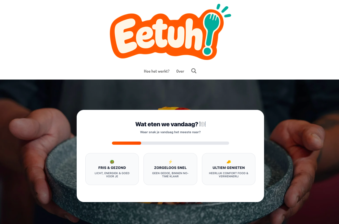 Eetuh.nl - Wat eten we vandaag? Die keuze, maak je hier!