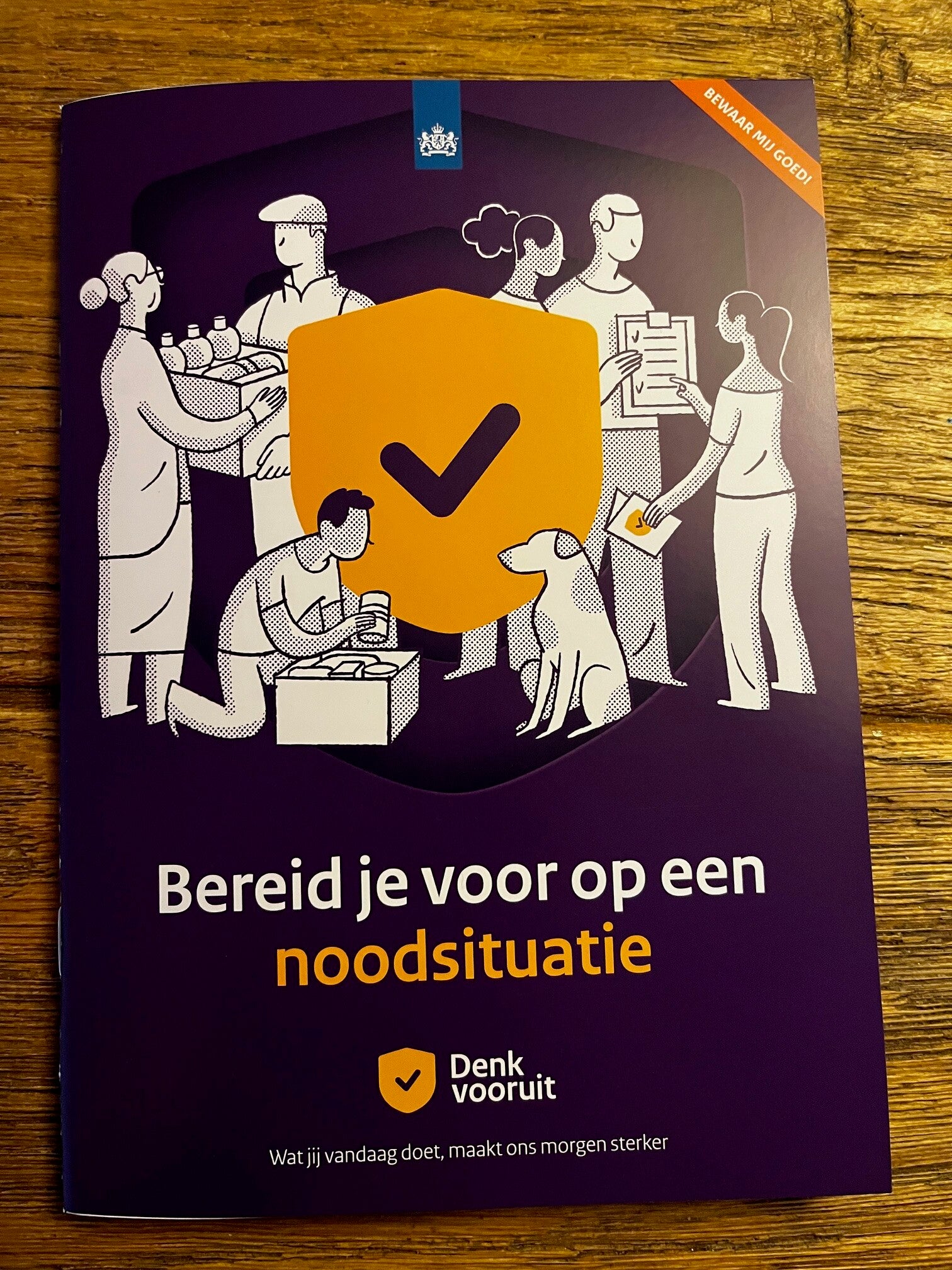 Informatieboekje Bereid je voor op een Noodsituatie. Denk vooruit