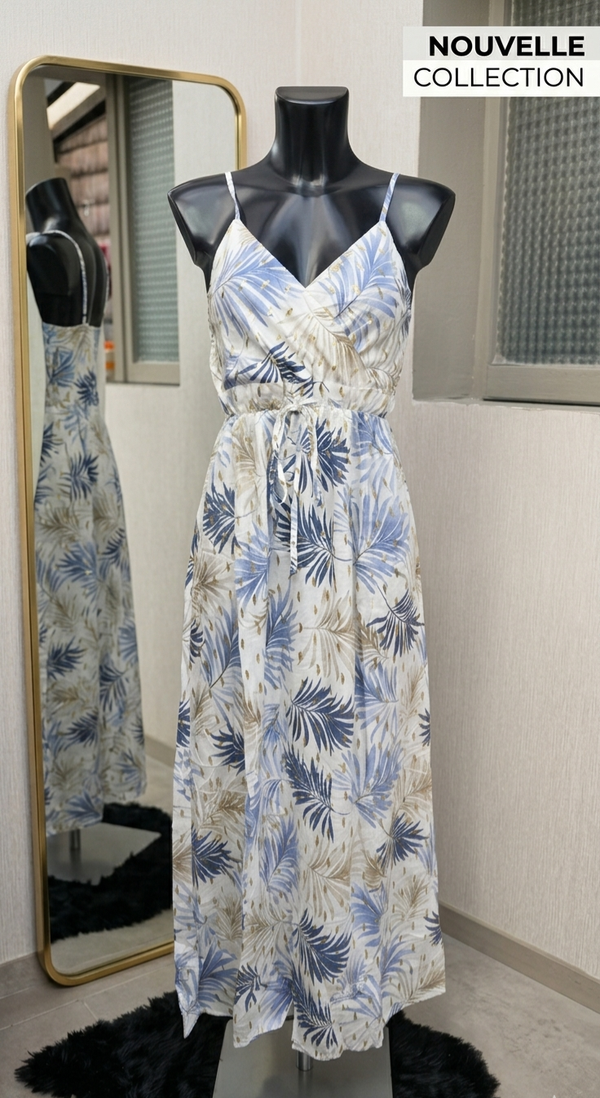 Robe fine bretelles