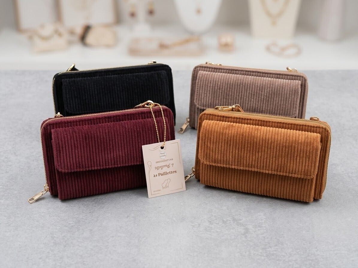 Pochette velours
