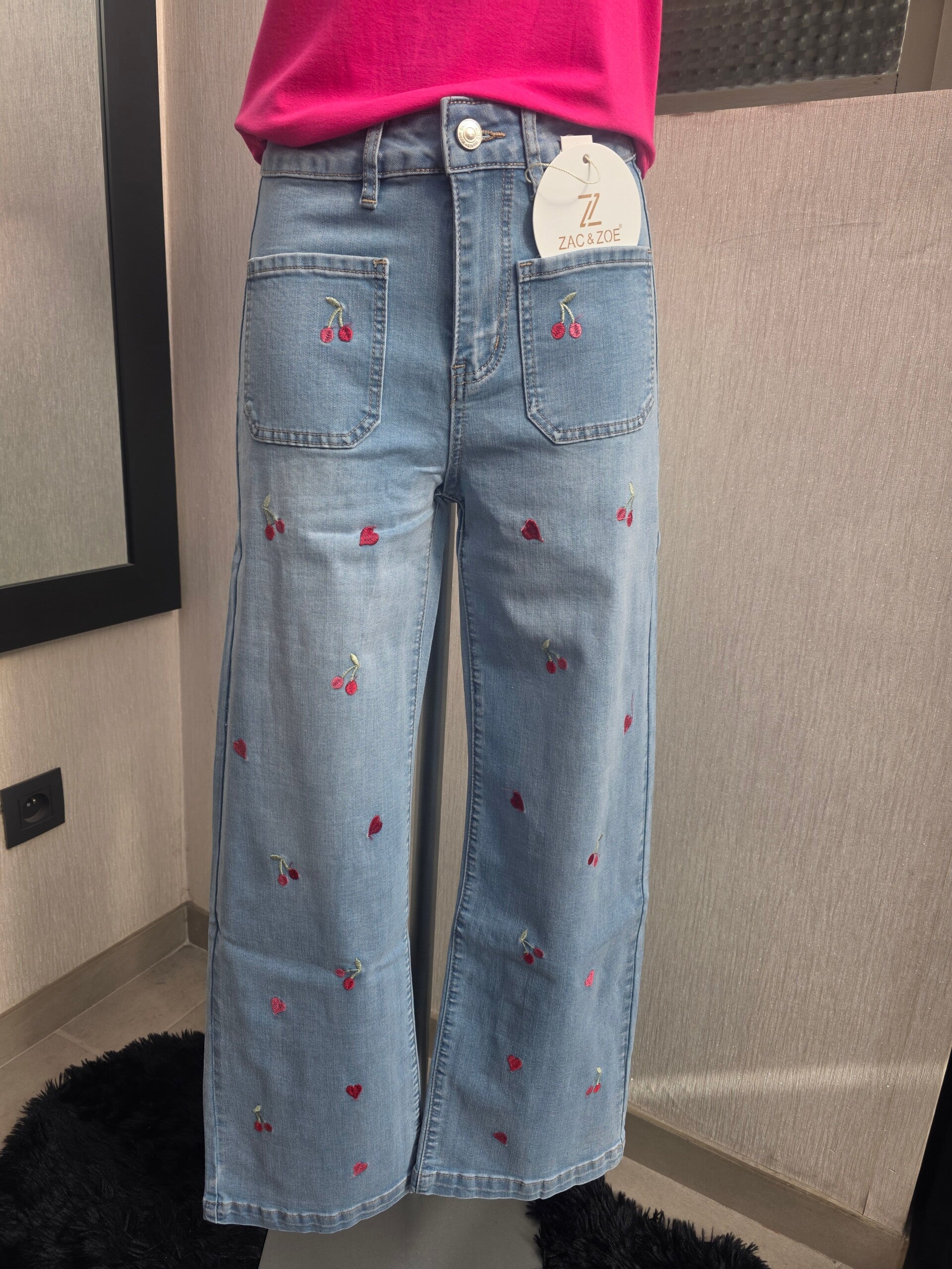 Jeans cerise
