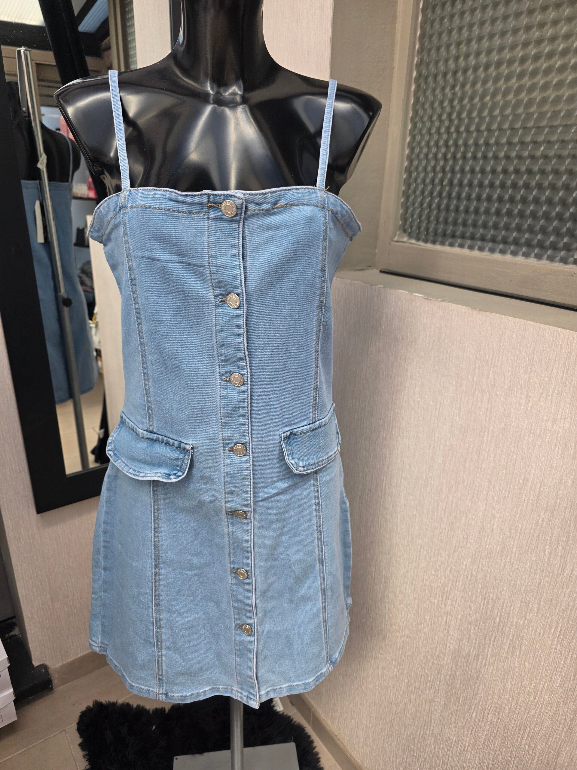 Robe en jeans