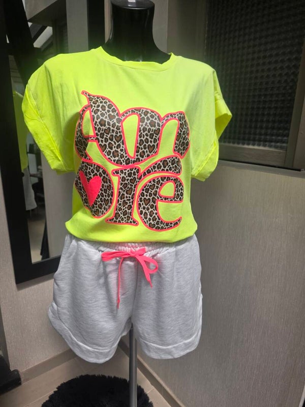 T-shirt fluo