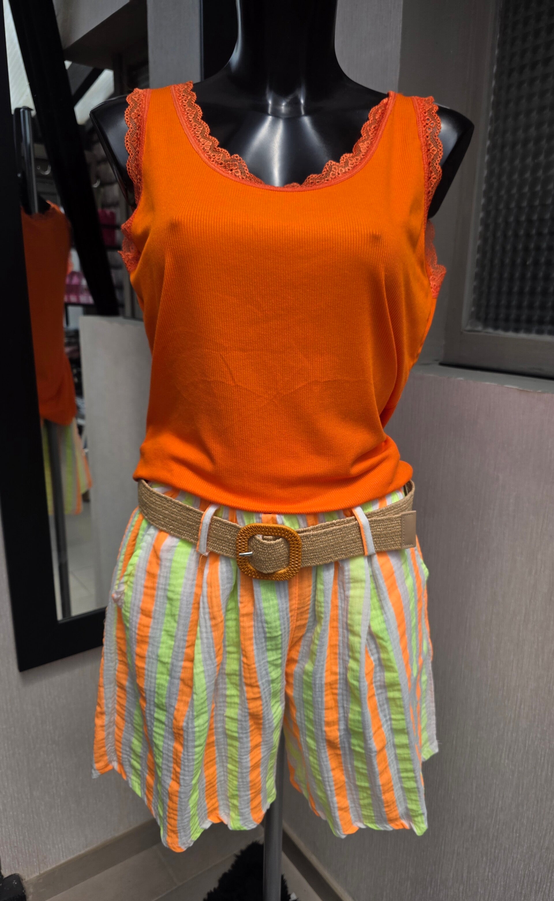Short gaz de coton