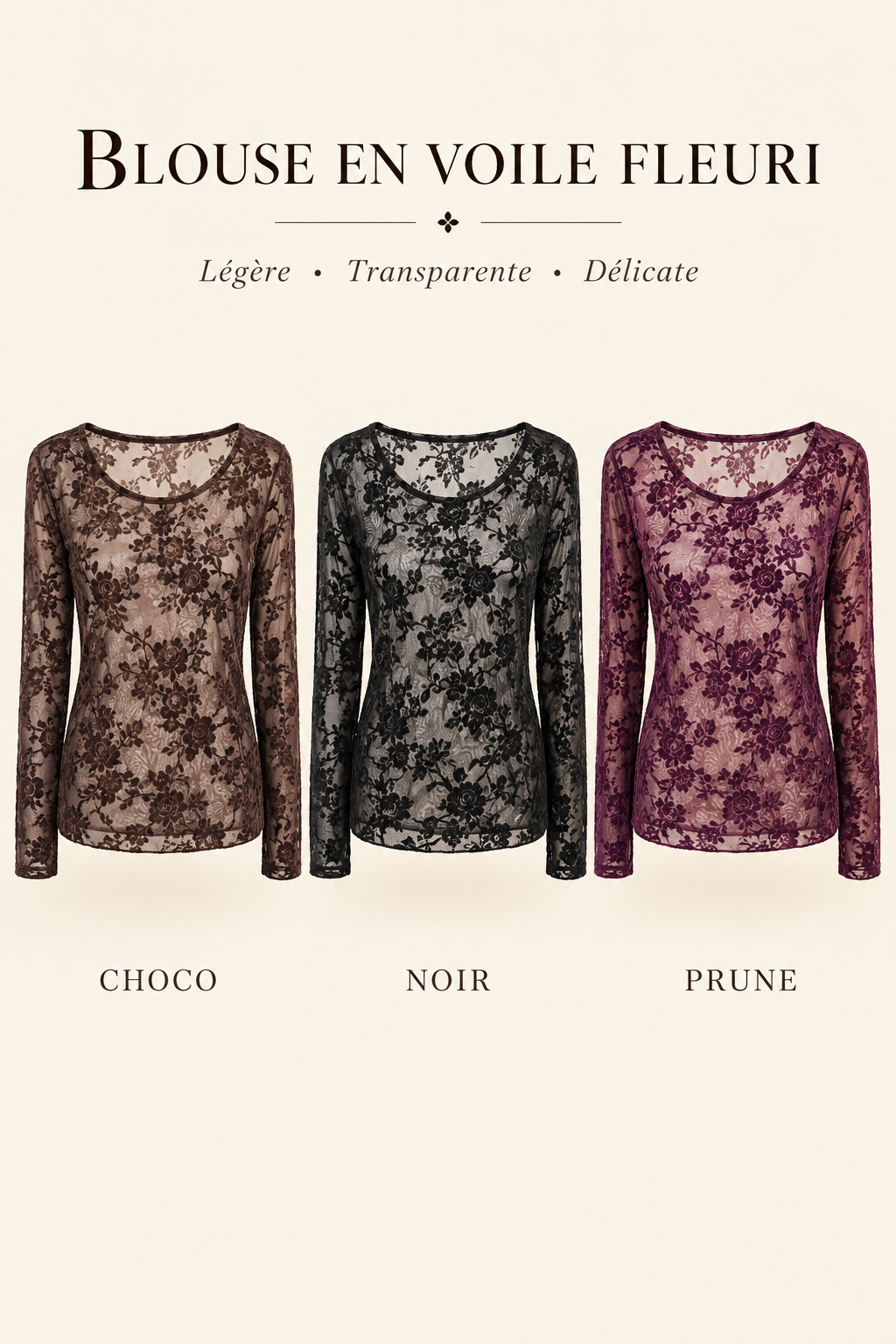 Blouse voile