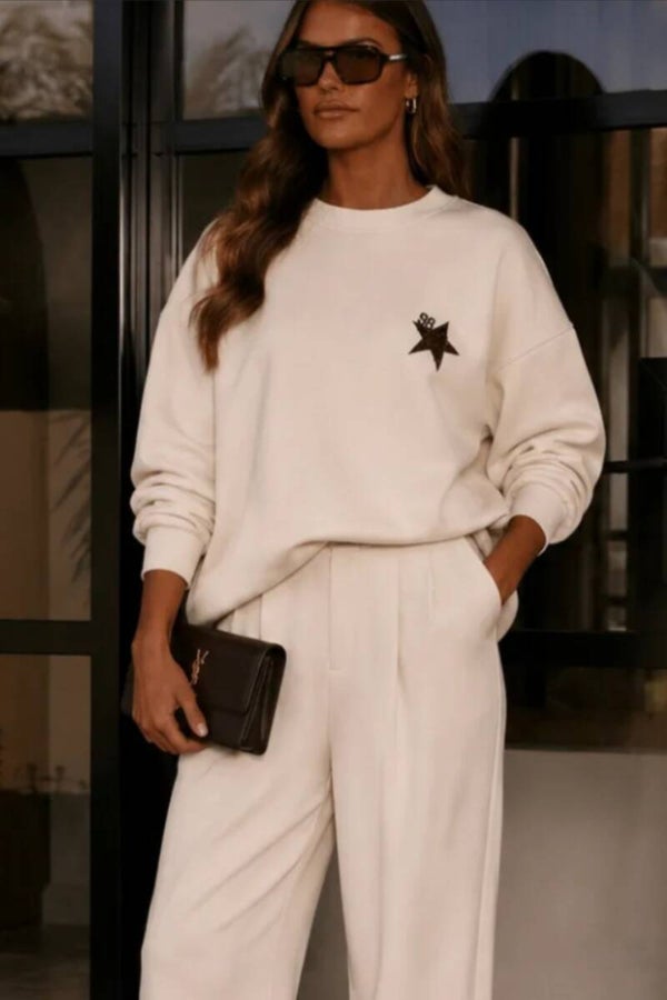 Pule étoiles beige