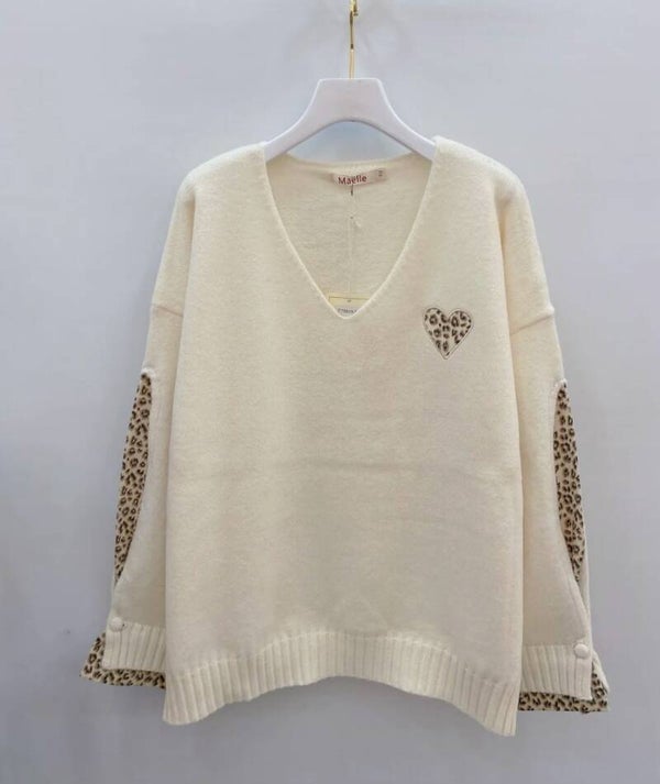 Pull beige