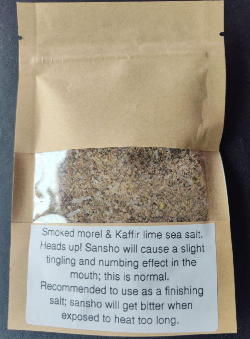 Smoked Morel & Kaffir Sea Salt
