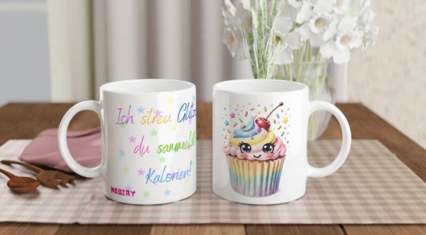 Tasse - Glitzermuffin
