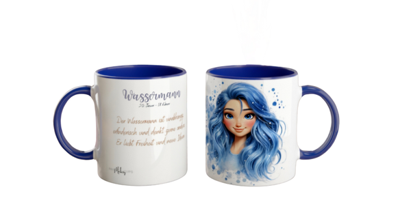 Tasse - Sternzeichen Wassermann