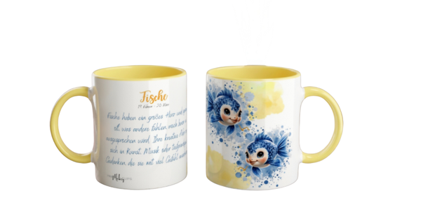 Tasse - Sternzeichen Fische