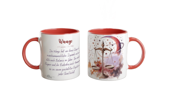 Tasse - Sternzeichen Waage
