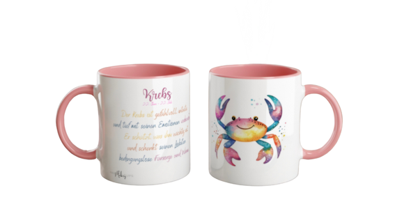 Tasse - Sternzeichen Krebs