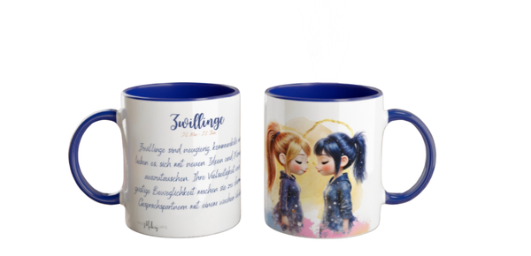 Tasse - Sternzeichen Zwillinge