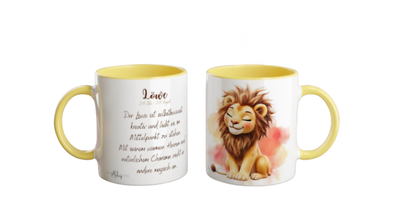 Tasse - Sternzeichen Löwe