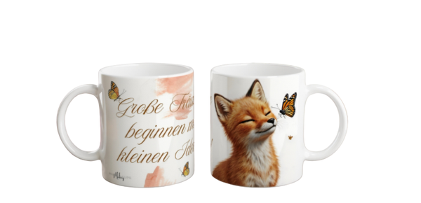 Tasse - "Große Träume beginnen mit kleinen Ideen"