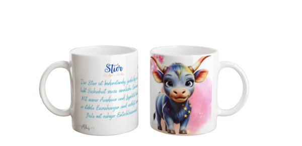 Tasse - Sternzeichen Stier