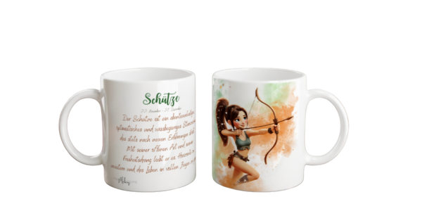 Tasse - Sternzeichen Schütze