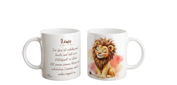 Tasse - Sternzeichen Löwe
