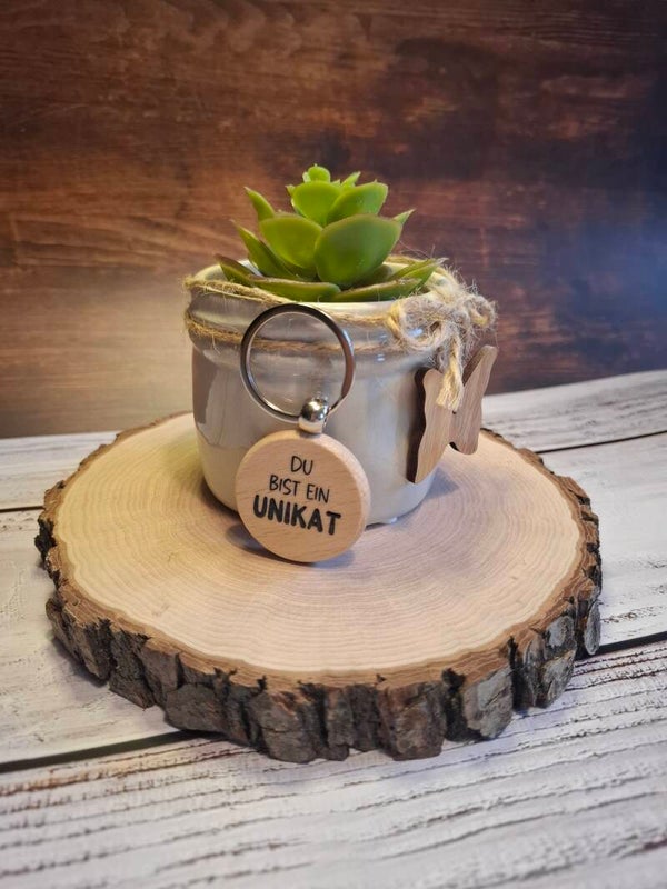 Schlüsselanhänger - Du bist ein UNIKAT