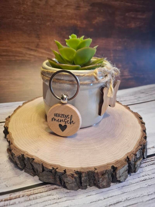 Schlüsselanhänger - Herzensmensch