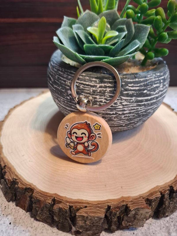 Schlüsselanhänger - Affe