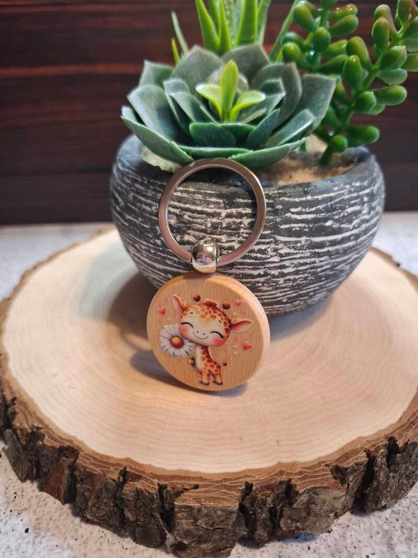 Schlüsselanhänger - Giraffe