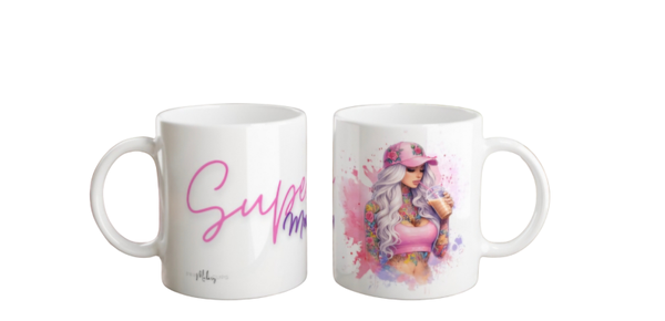 Tattootasse - Super Mama