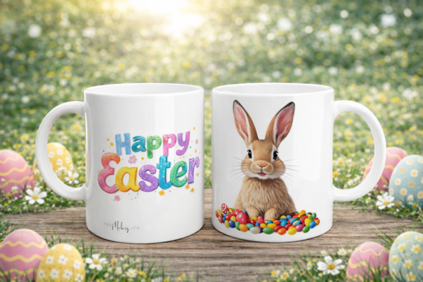 Ostertasse - Bunte Ostereier