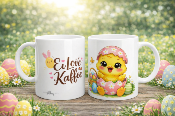 Ostertasse - Ei Love Kaffee