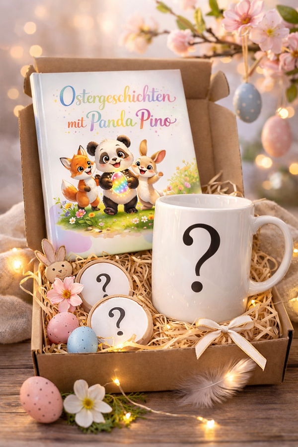Panda Pino - Osterbox voller Überraschungen