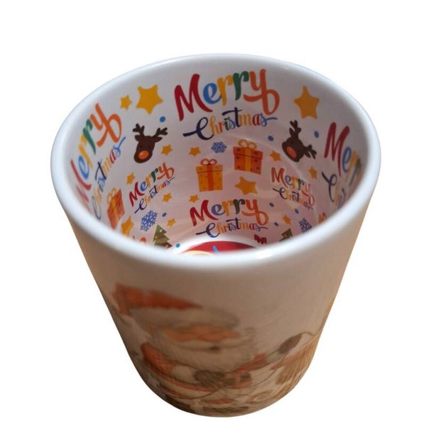 Tasse - Weihnachtsmann mit Schlitten