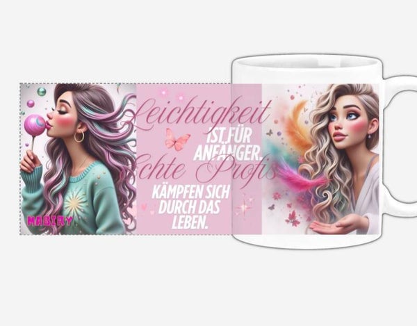Tasse - Leichtigkeit