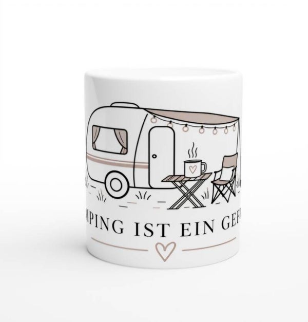campertasse - camping ist ein gefühl