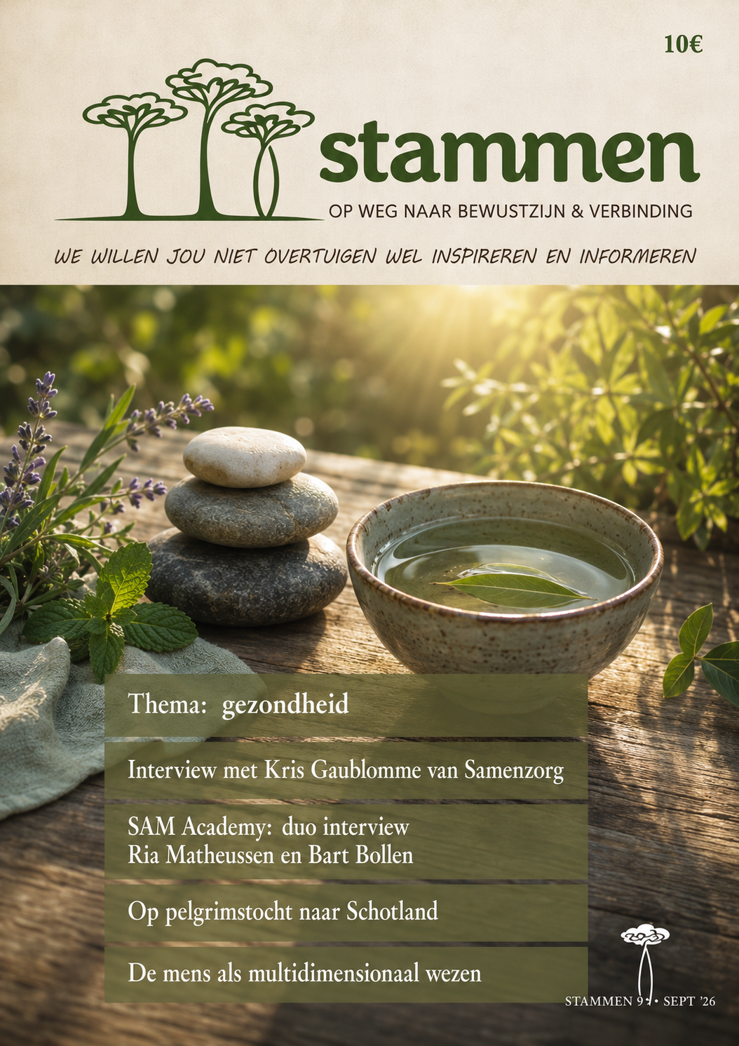 Jaarabonnement Stammen Magazine - Start  sept '26 (nummer 9)