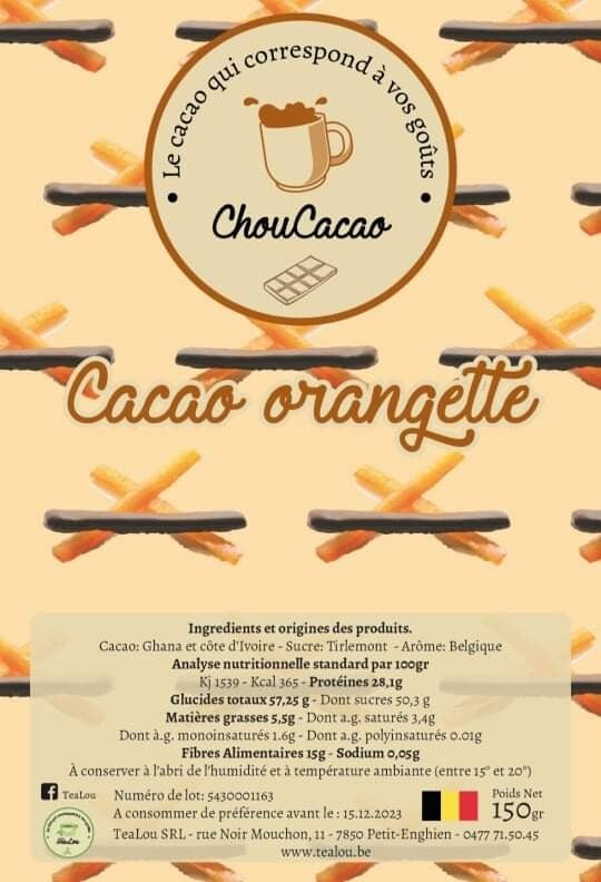Cacao orangette
