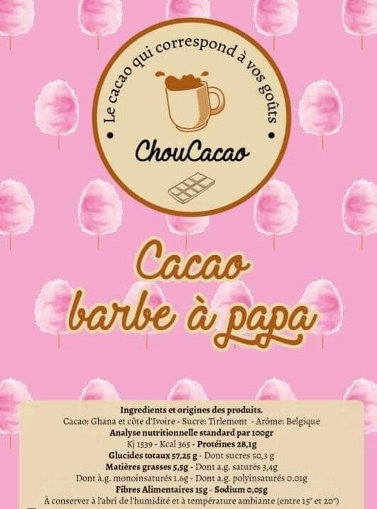 Cacao barbe à papa