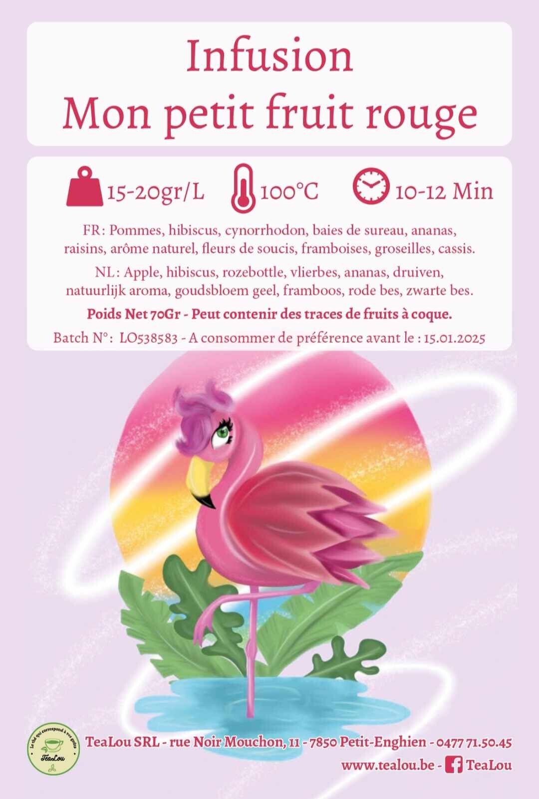 Infusion Mon petit fruit rouge