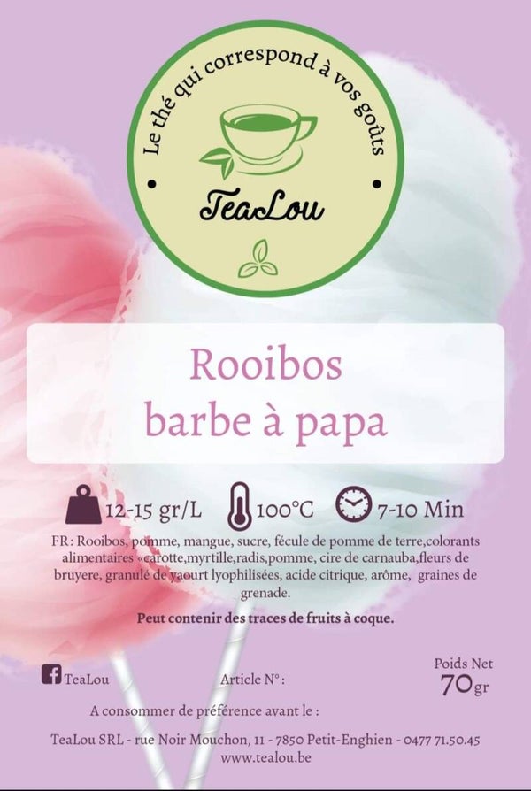 Rooibos barbe à papa