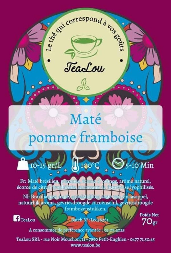Maté pomme framboise