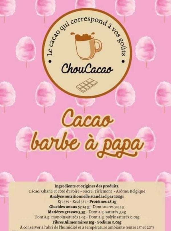 Cacao barbe à papa