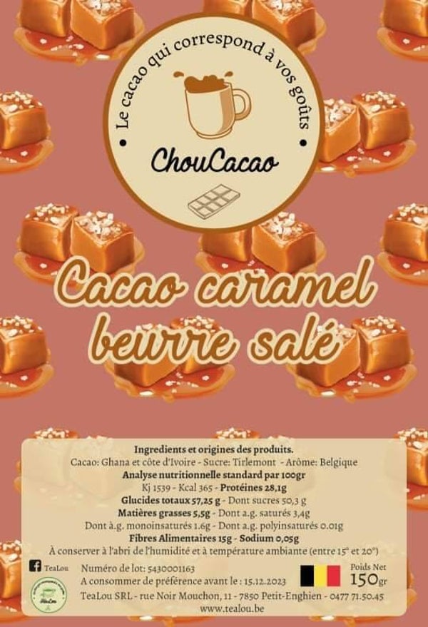 Cacao caramel beurre salé