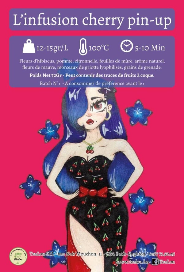 L'infusion cherry pin-up