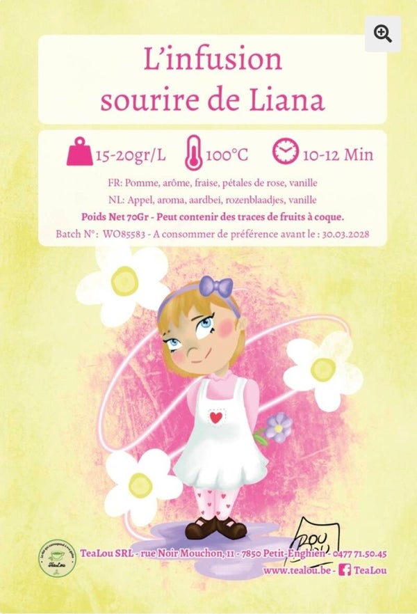Infusion sourire de Liana