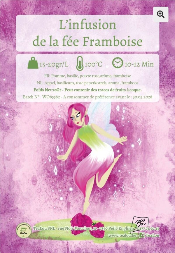 L'infusion de la fée framboise