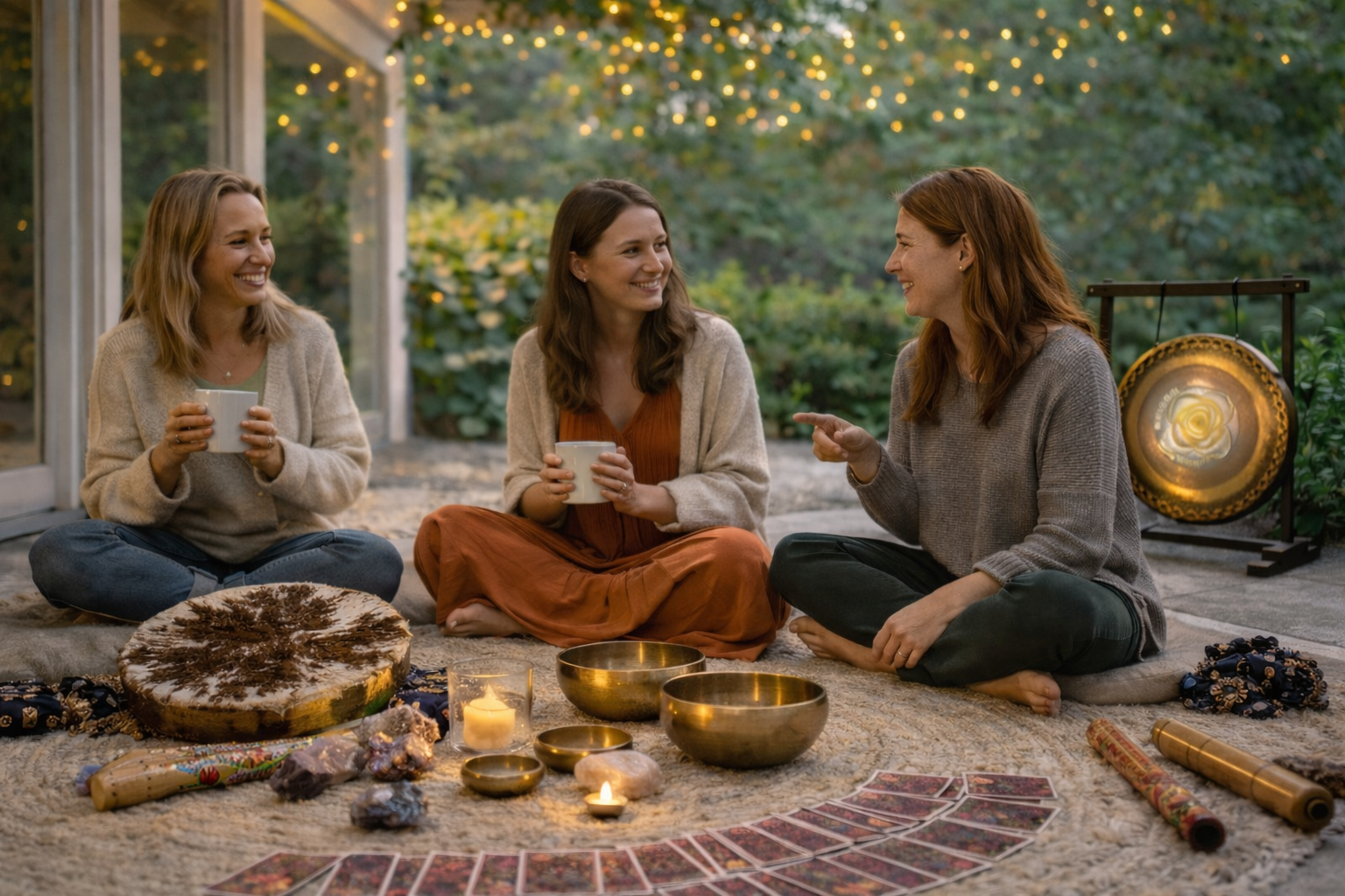 Daisy Bloom Klanksessies op locatie bij jou retraite, hotel, sauna, privefeest