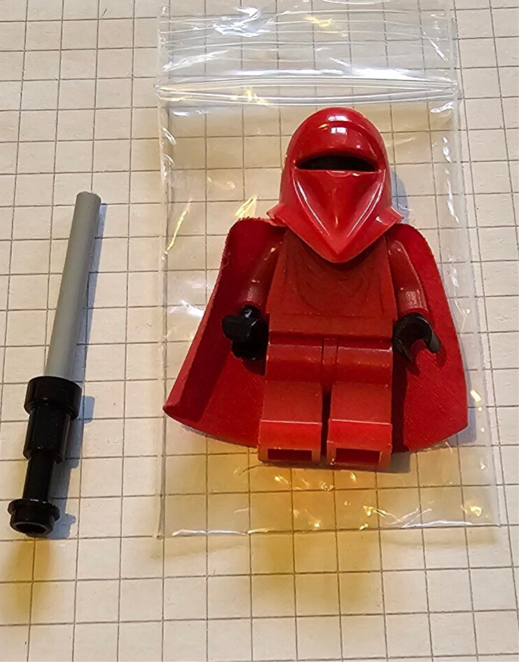 Lego Star Wars 0040b Royal Guard with black Hands