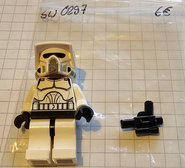 Lego Star Wars 0297 Clone ARF Trooper Razor / Stak, 91st Mobile Reconnaissance Corps Lightning Squadron (Phase 1)