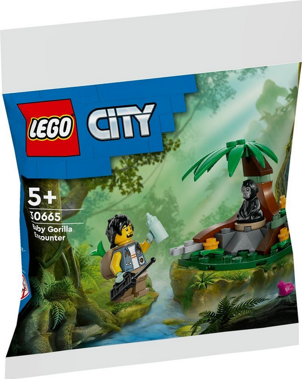 Lego City 30665 Dschungelforscher mit Baby- Gorilla: Lieferung ab August
